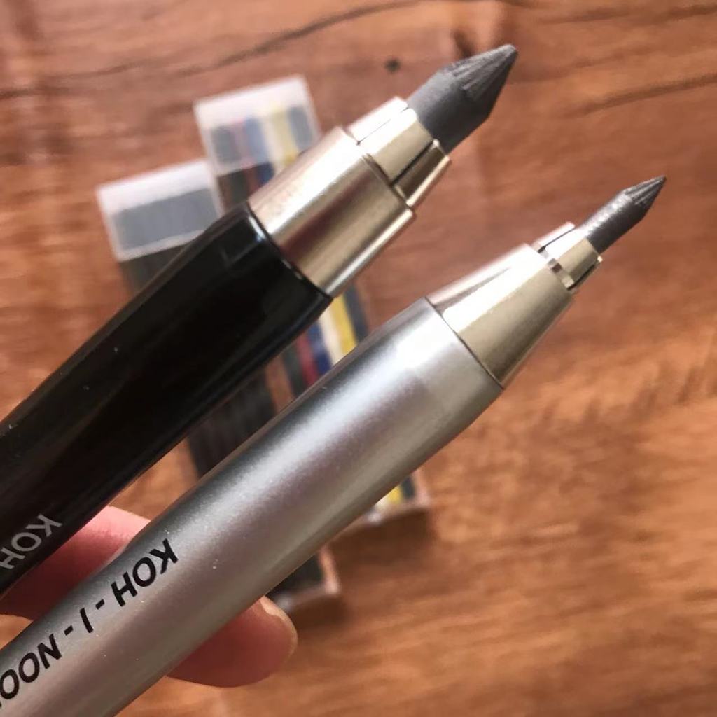 Checa importado KOH-I-NOOR Cool Joy Cool Joy 3.2mm Lápis mecânico totalmente metálico Caneta de engenharia 5.6mm Caneta 