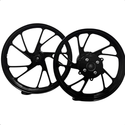 Jogo Rodas Liga Leve Honda Bros 160 2025 2026 ESDD XRE 190 5 Palitos Pé de Galinha Disco Motomo