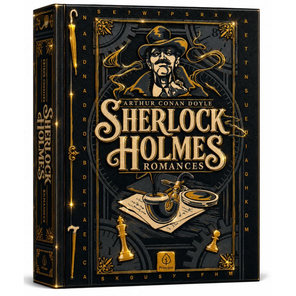 Livro Sherlock Holmes: Romances - Edição Supreme Capa Dura com Alt