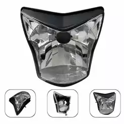 Farol Bloco Optico P/Moto Honda Nxr Bros 150 2013 Até 2014 Bros 160 2015 Á 2024