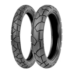 Kit Par Pneus Moto Vipal 110/90-17 Traseiro + 90/90-19 Dianteiro TR400 BROS XTZ Uso Com Câmara