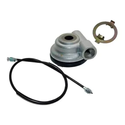 Kit Engrenagem De Velocimetro Caracol + Cabo Velocimetro Yes 125 05/16 Intruder 125