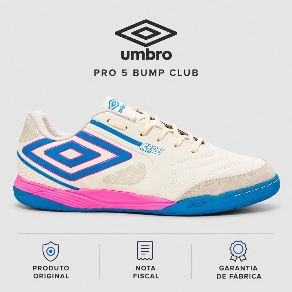 Chuteira Futsal Umbro Pro 5 Bump Club Profissional — imagem 2 de 2