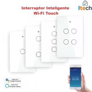 Interruptor Inteligente 1.2.3.4  Botões Teclas Tuya Alexa Wifi-itech