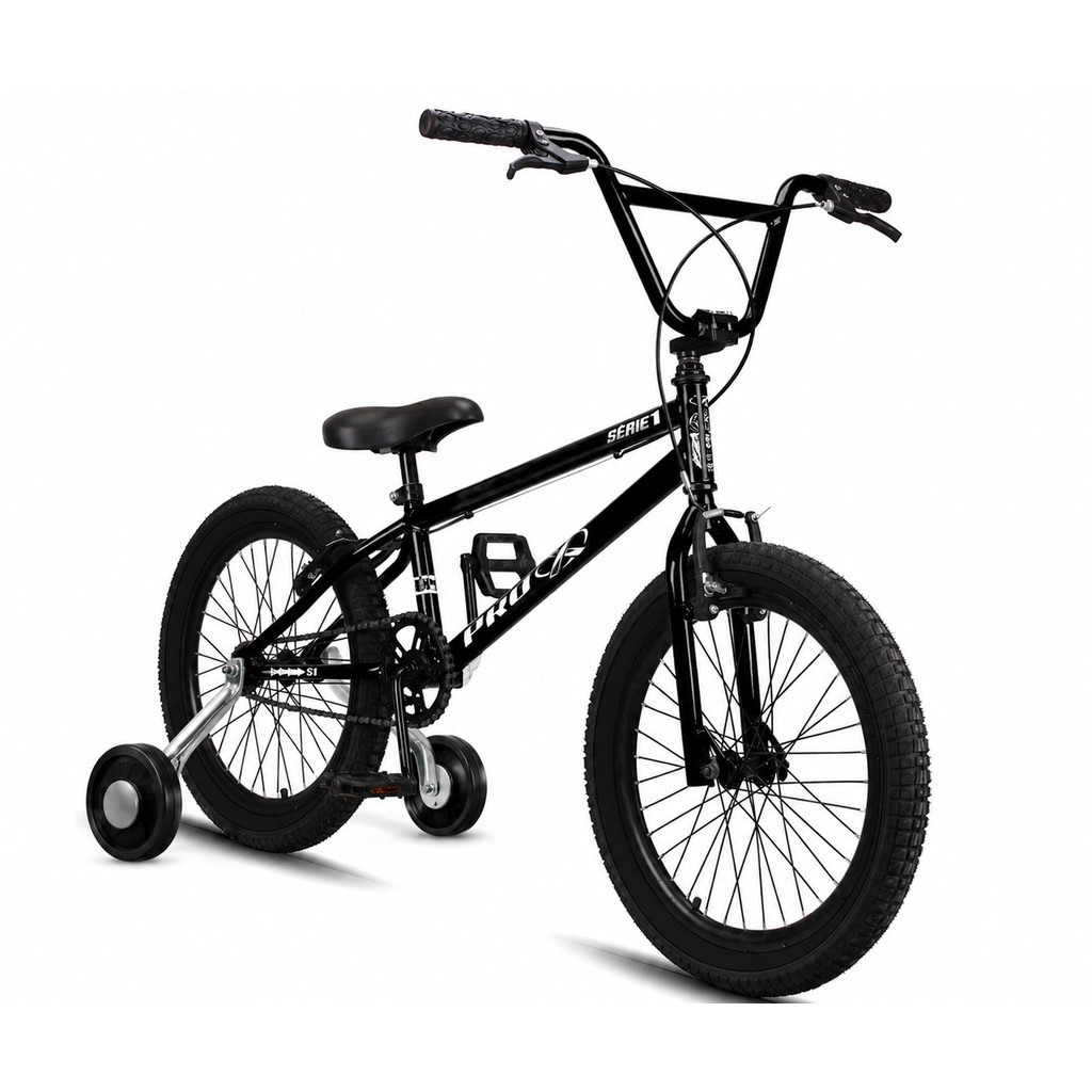 Bicicleta Aro 20 ProX Série 1 Modelo BMX com Rodinha de Equilíbio Infantil