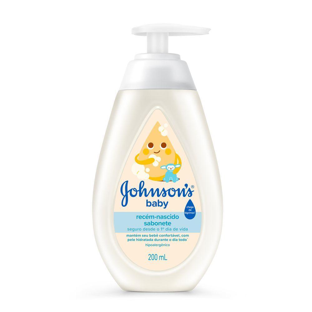 Sabonete Líquido Johnson's Recém Nascido 200ml