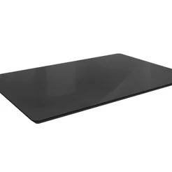 Tampo de Vidro/MDF para Mesa de Jantar até 4 Lugares 120x80cm Preto Preto