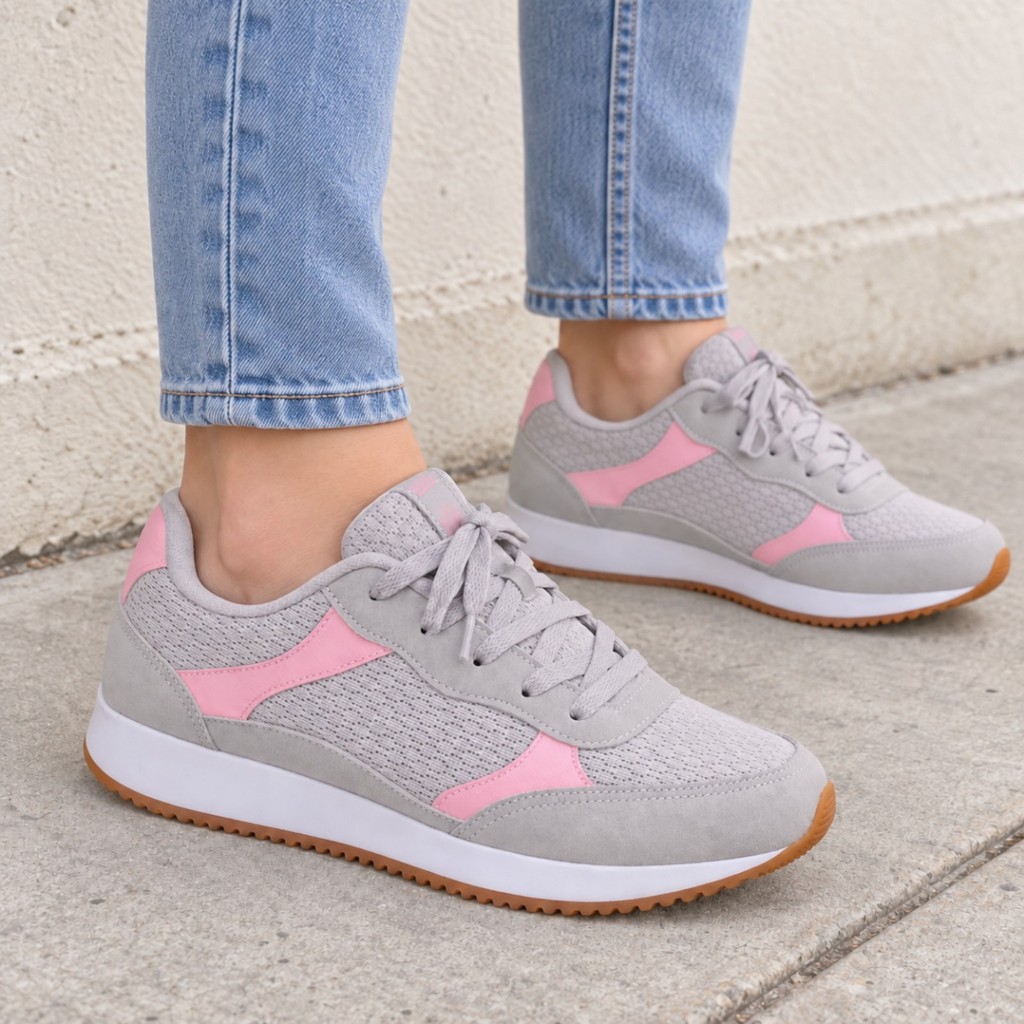 Tênis Feminino Ortopédico Original Casual Estiloso Caminhada Do 34 Ao 39 Super Confortável