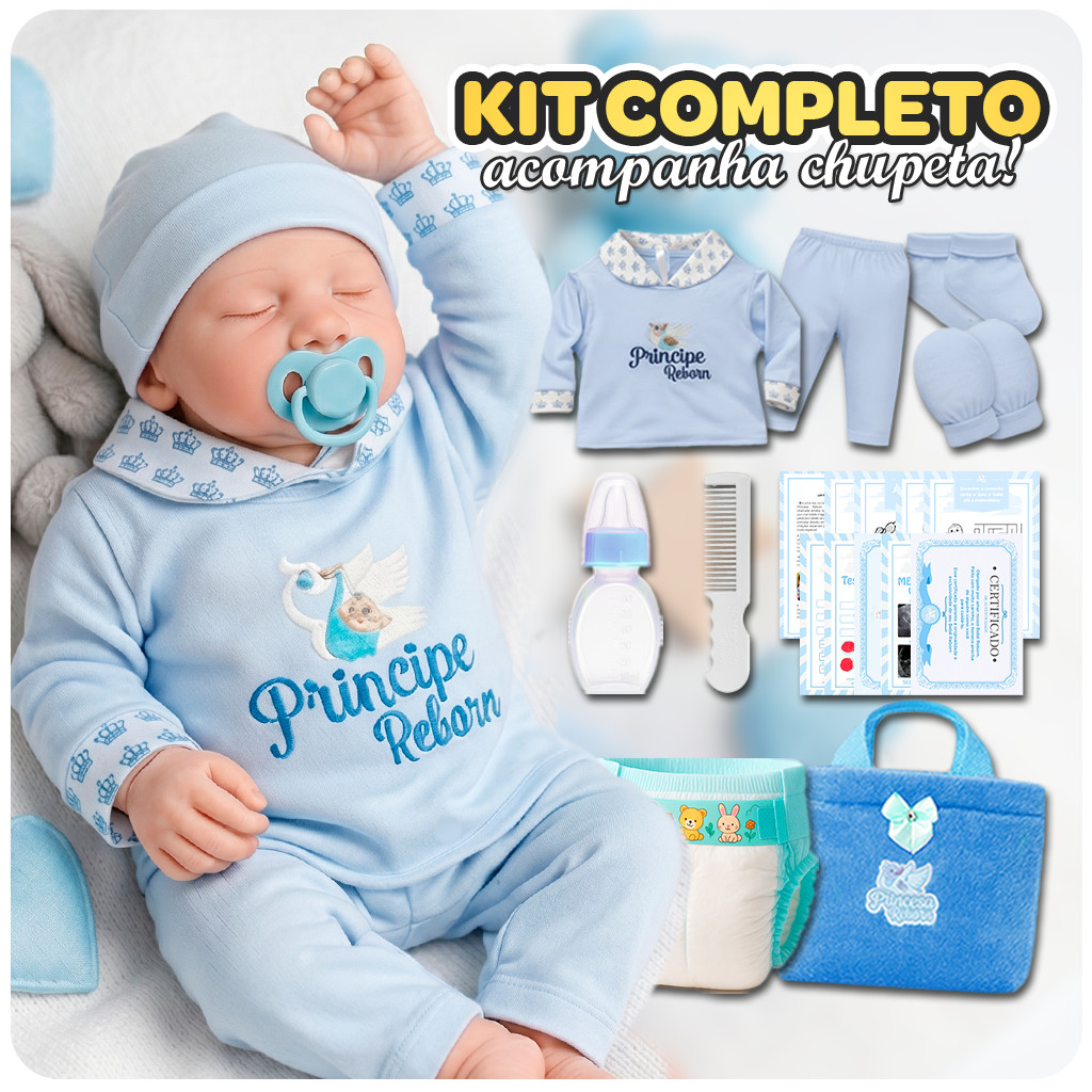 Bebe Menino Barato Reborn Silicone Original Envio Imediato