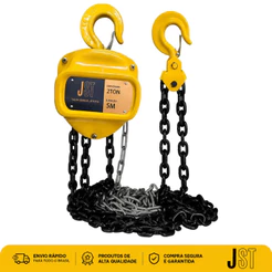 Talha Manual de Corrente 2 Toneladas 5 Metros JST JST2X5 Elevação de Carga
