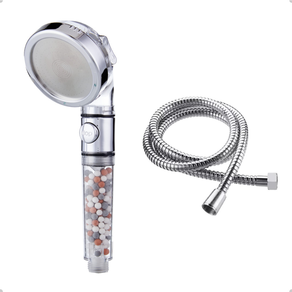 Ducha Pet Shop Pure Mineral Bio Shower Banho e Tosa com Mangueira de 1,20m