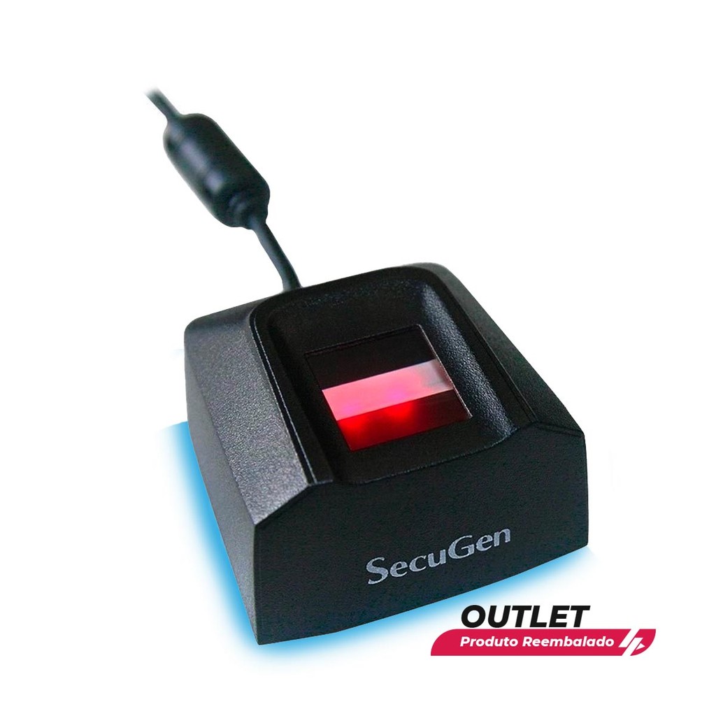 Usado: Leitor Biométrico Secugen Hamster Pro20 Techmag - HU20