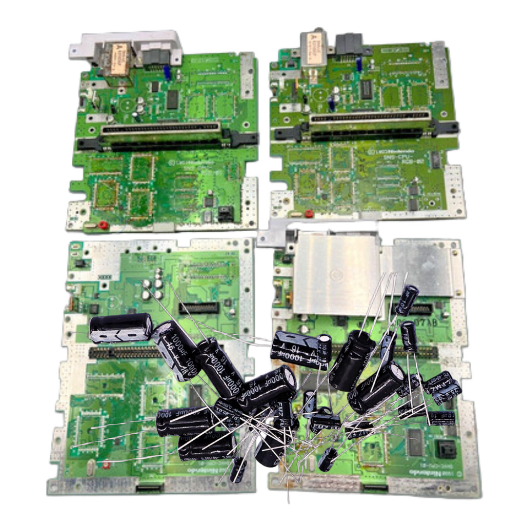 Kit Capacitores p/ Nintendo Sns-Cpu-Gpm-01 e Sns-Cpu-Gpm-02 em Oferta na Shopee