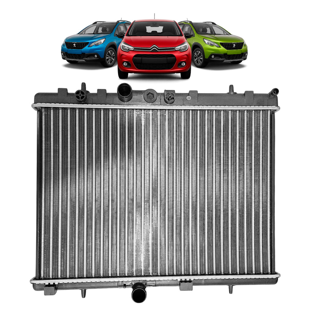 Radiador Expandido Citroen C3, Ds3, Ds4, Aircross, Peugeot 2008 2013 á 2016