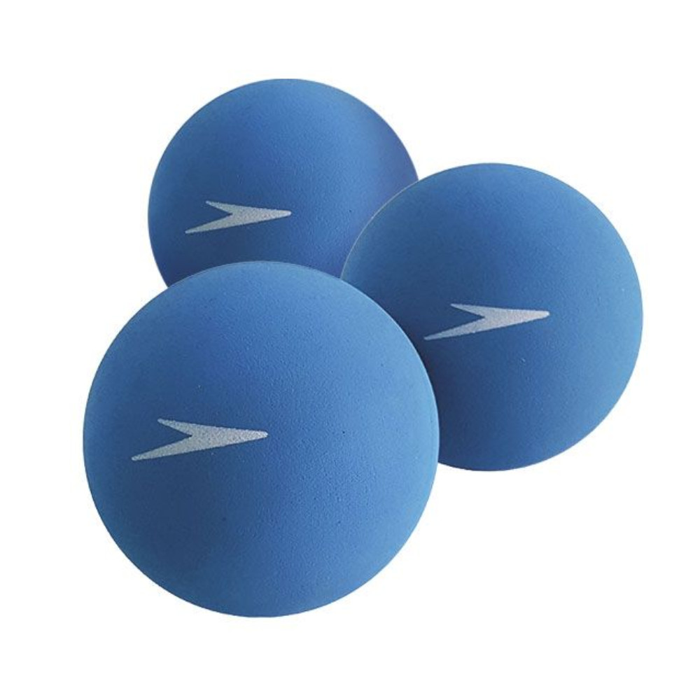  Kit com 3 Bolas De Frescobol Speedo Importado Azul