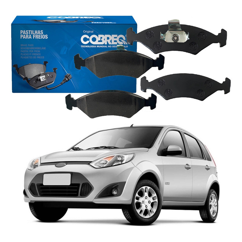 Pastilha Freio Dianteira Ford Fiesta 1.0 1.6 2011 A 2014 em Oferta na Shopee