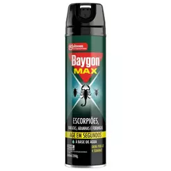 Inseticida Aerossol Baygon Max à Base de Água 360ml Spray