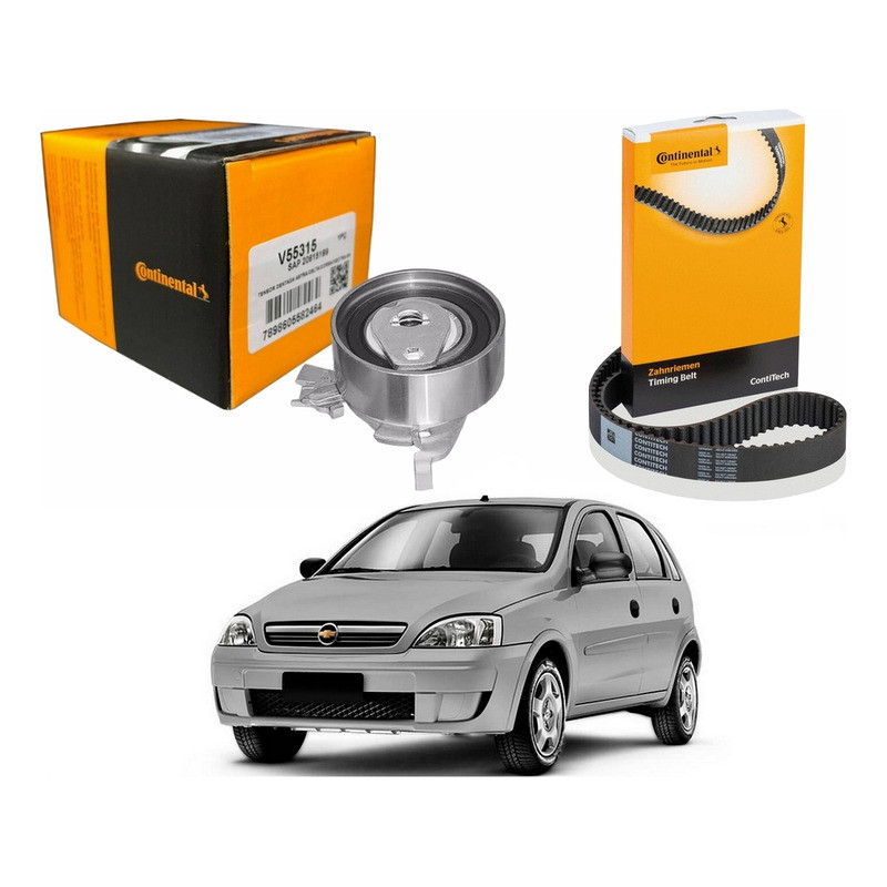 Kit Correia Dentada Tensor Corsa Novo 1.0 2002 A 2009 em Oferta na Shopee