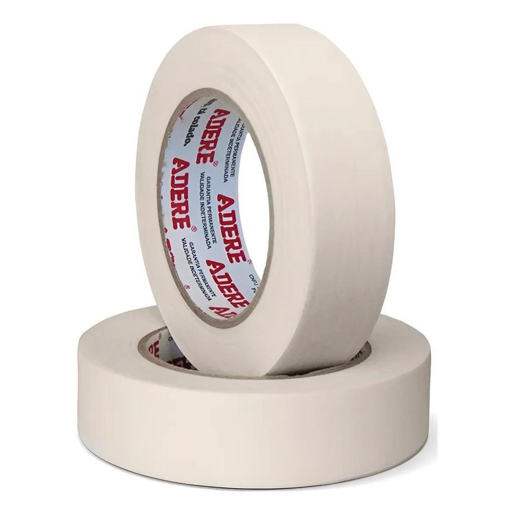 KIT 2 FITAS CREPE USO GERAL 24MM X 50 METROS em Oferta na Shopee