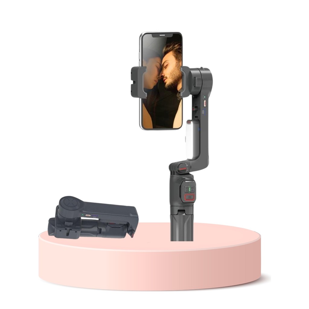 Estabilizador Gimbal Profissional e Portátil
