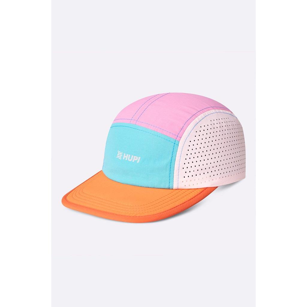 Boné HUPI Run Supreme Air Laranja e Rosa