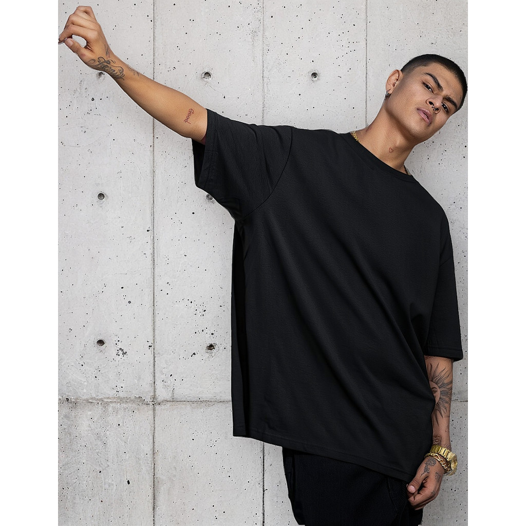 Camiseta Oversized Masculina Streetwear Estilo Urbano Casual