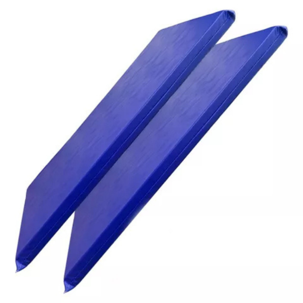 KIT 2 COLCHONETES PILATES/ACADEMIA SC - AZUL oferta