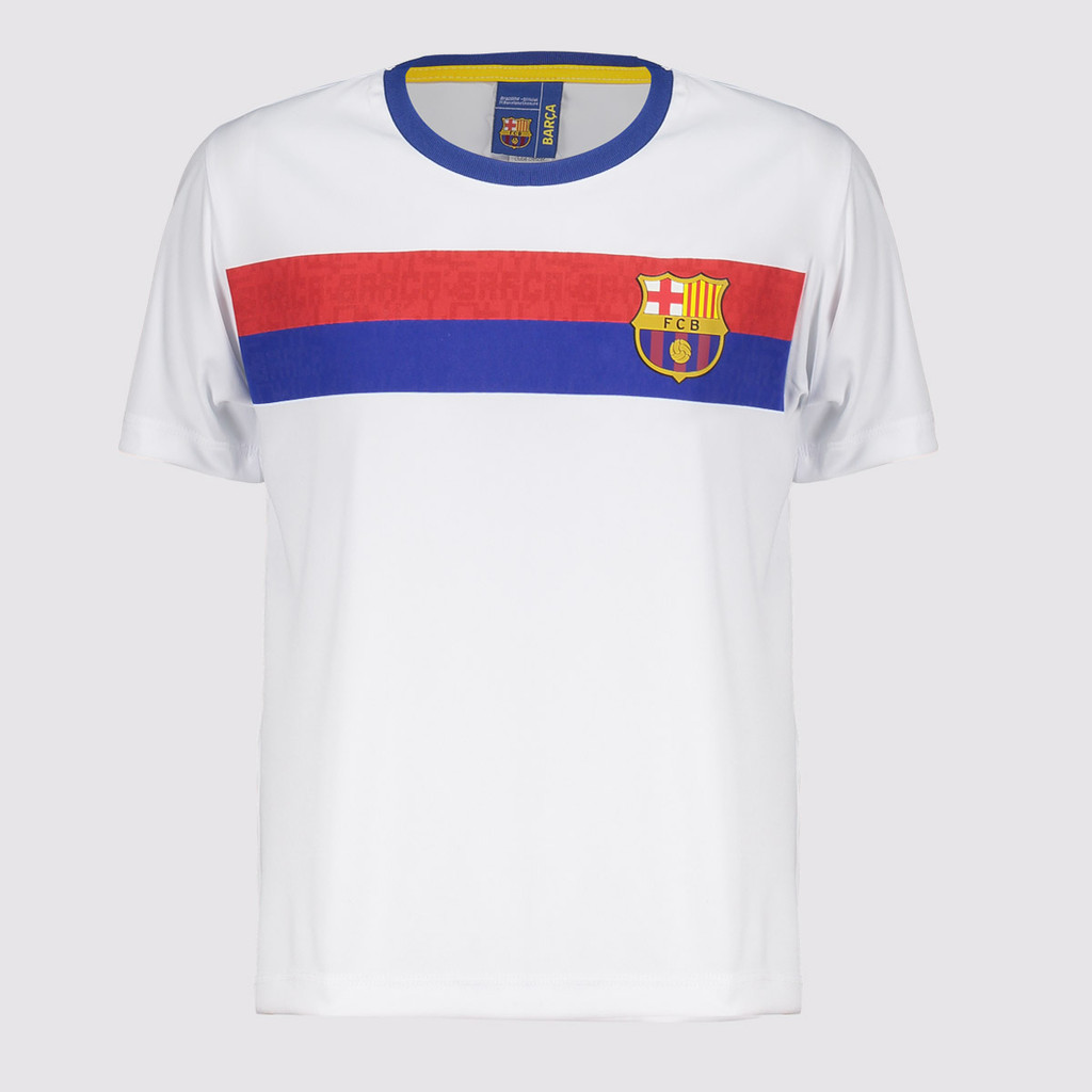 Camisa Barcelona Dynamo Juvenil Branca