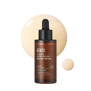 ACWELLL Licorice Balance Advanced Facial Serum Ampoule – Um sérum diário leve e hidratante que contém niacinamida para r