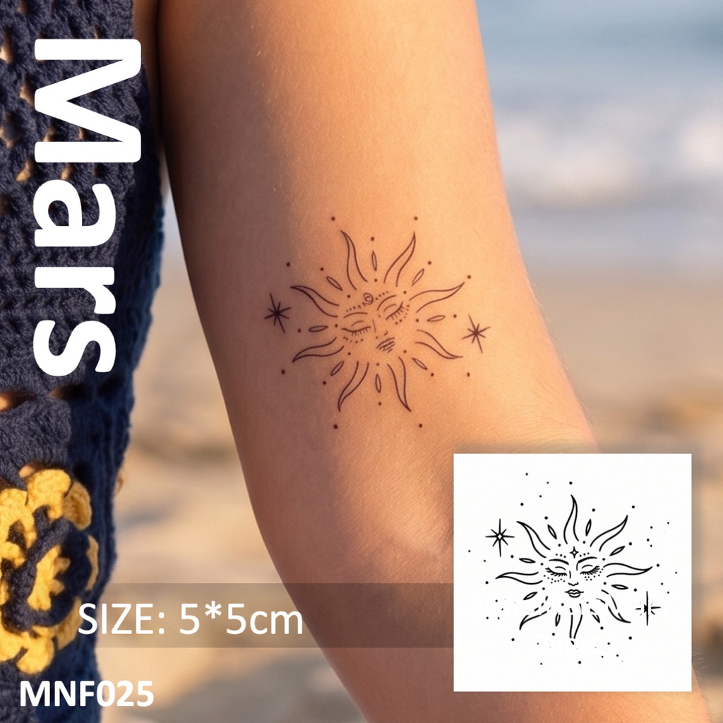 Mars Tattoonova Tecnologia Mágica , Longa Duração 2 Semanas , Tatuagem Semi-Permanente Temporária , Adesivo De Falsa , R