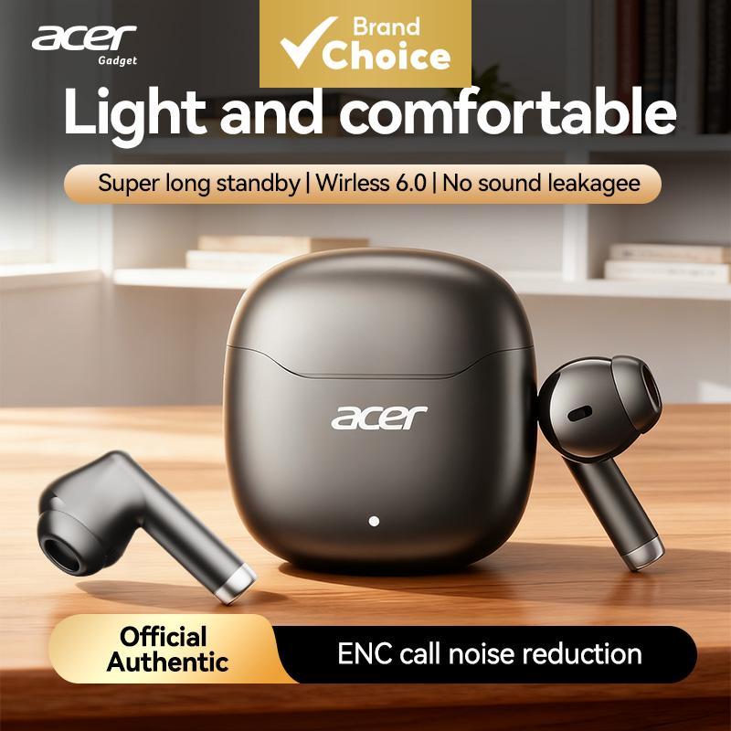 Acer OHR617 Fones De Ouvido Sem Fio Bluetooth Com Microfone 13mm Driver Dinâmico 20Hz-20kHz Ampla Frequência 3 Distorção
