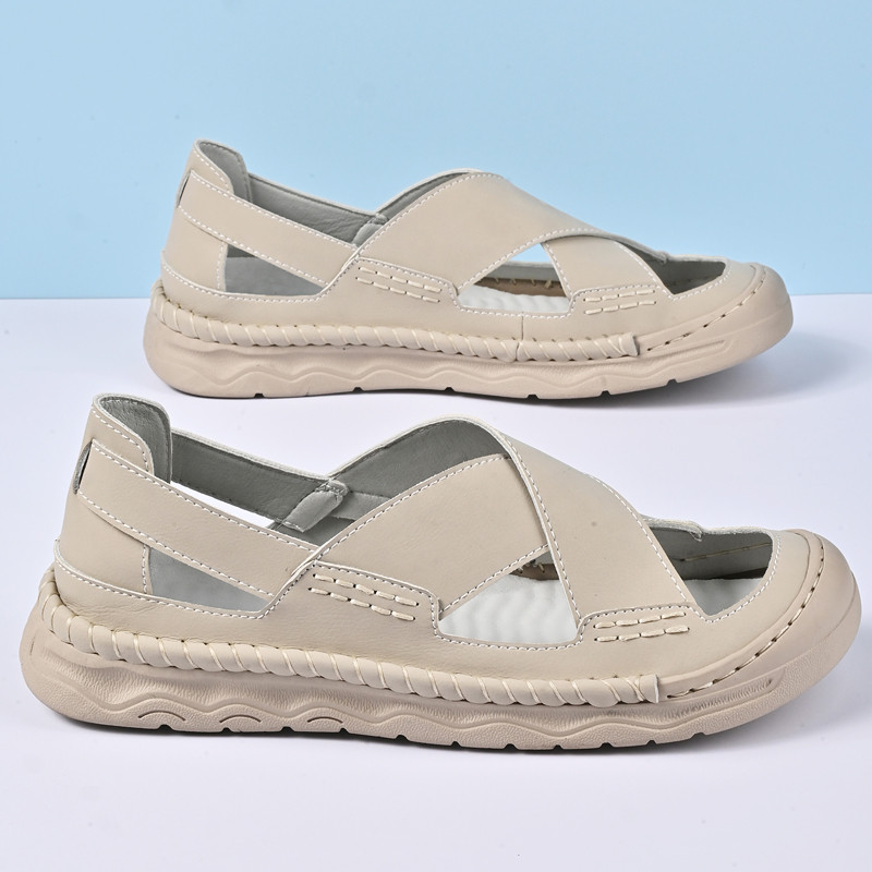 2025 verão novo estilo sapatos masculinos na moda sandálias de praia Baotou sandálias casuais moda masculina sandálias p