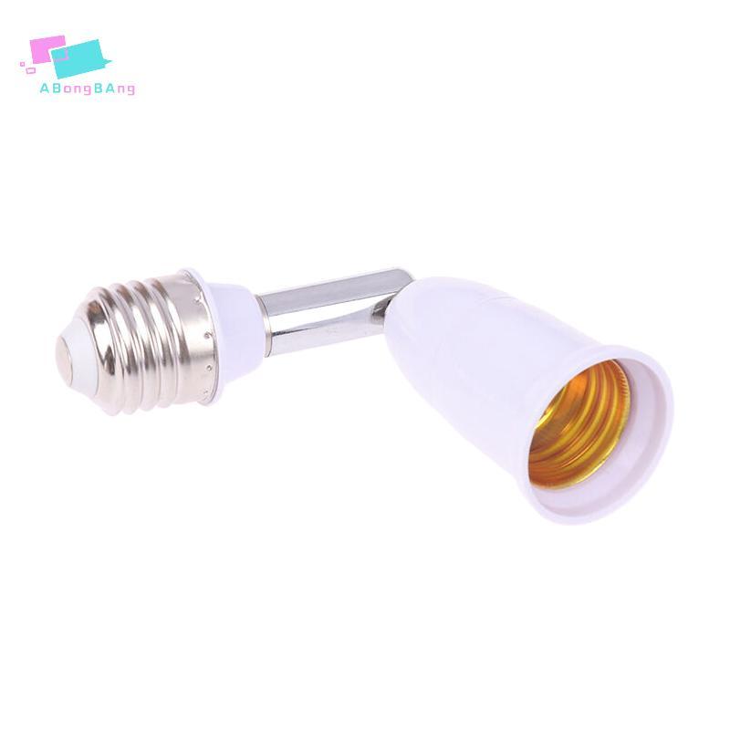 Abongbanghn 1pc Universal E27 Para E27 Extensor De Suporte Soet Ajustável Conversor De Base Parafuso Adaptador De Extens