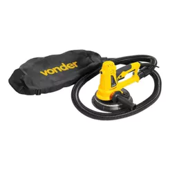 Lixadeira profissional de parede Vonder Ferramentas LPV 750 amarela 50Hz/60Hz 750W 220v