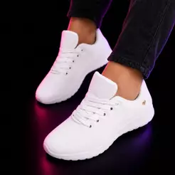 Tênis Feminino Esportivo Casual Leve Macio Para Academia e Passeio