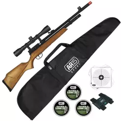 Carabina Madeira 5.5mm PCP Beeman 1331 Raider + Luneta 4x32