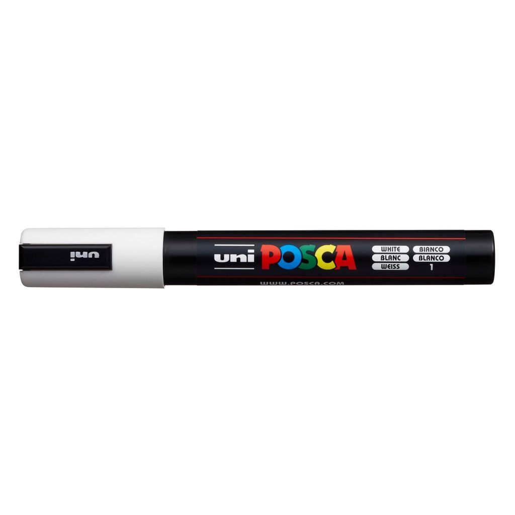 Caneta Posca PC-5M Branco uni-ball · foto 2