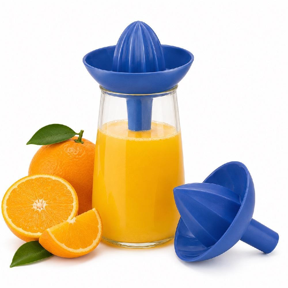 ESPREMEDOR MANUAL DE FRUTAS CONE FUNIL EXTRATOR DE SUCO LARANJA LIMÃO COMPACTO PRÁTICO CASA BAR COZINHA