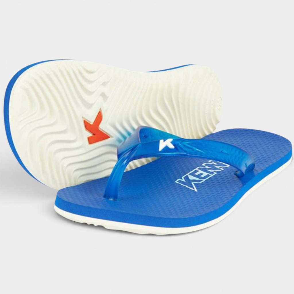 Chinelo Kenner Summer Lisa Masculino - Azul e Branco