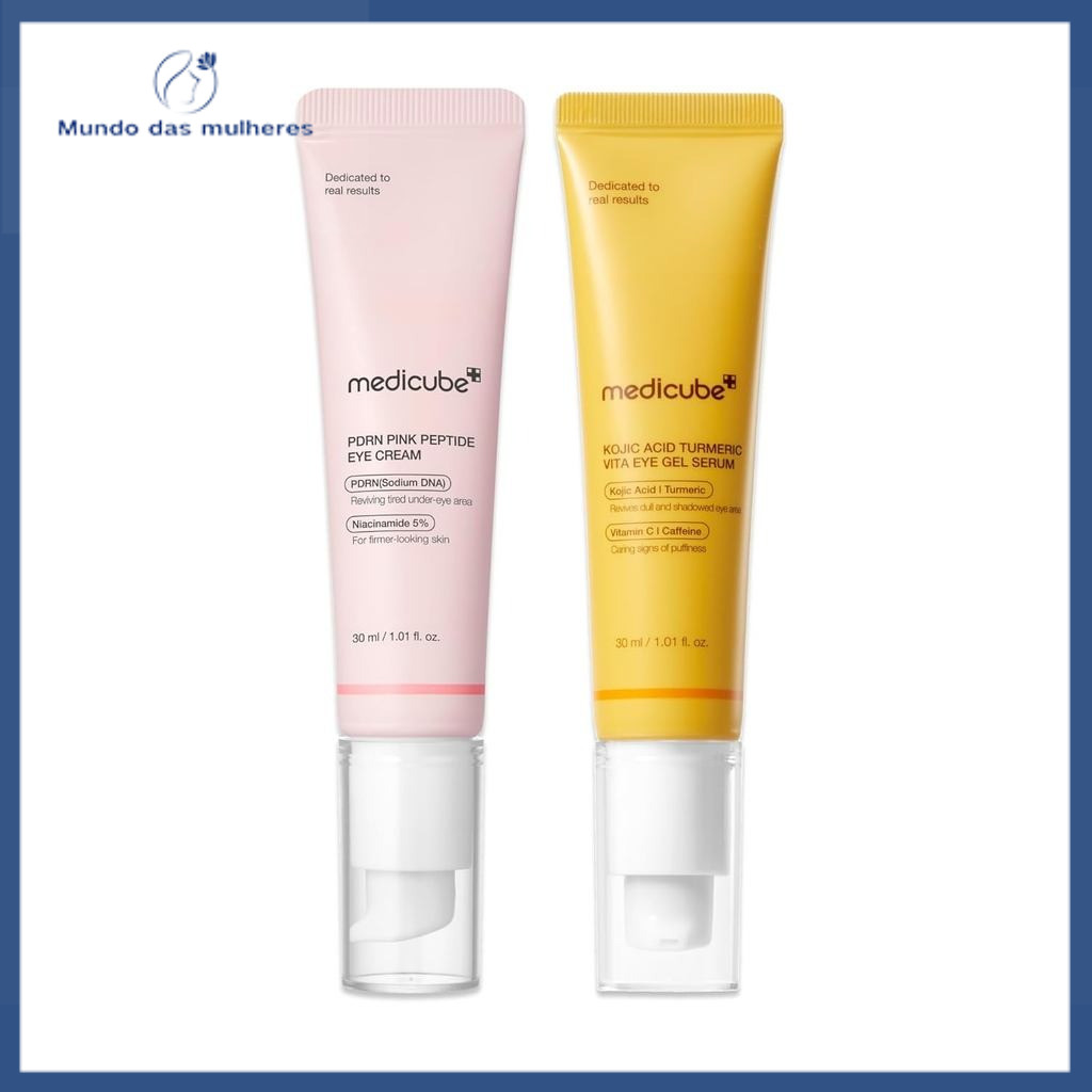 Medicube PDRN Pink Peptide Eye Cream 30ml + Kojic Acid