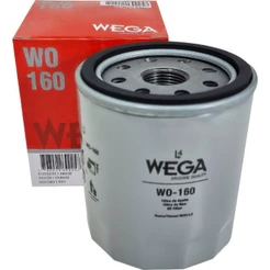 Filtro de Óleo Wega para Peugeot 208 1.2 2016 até 2020 - Cod. WO160