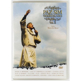 DVD Padre Marcelo Rossi Paz Sim Violência Não DVDM1246