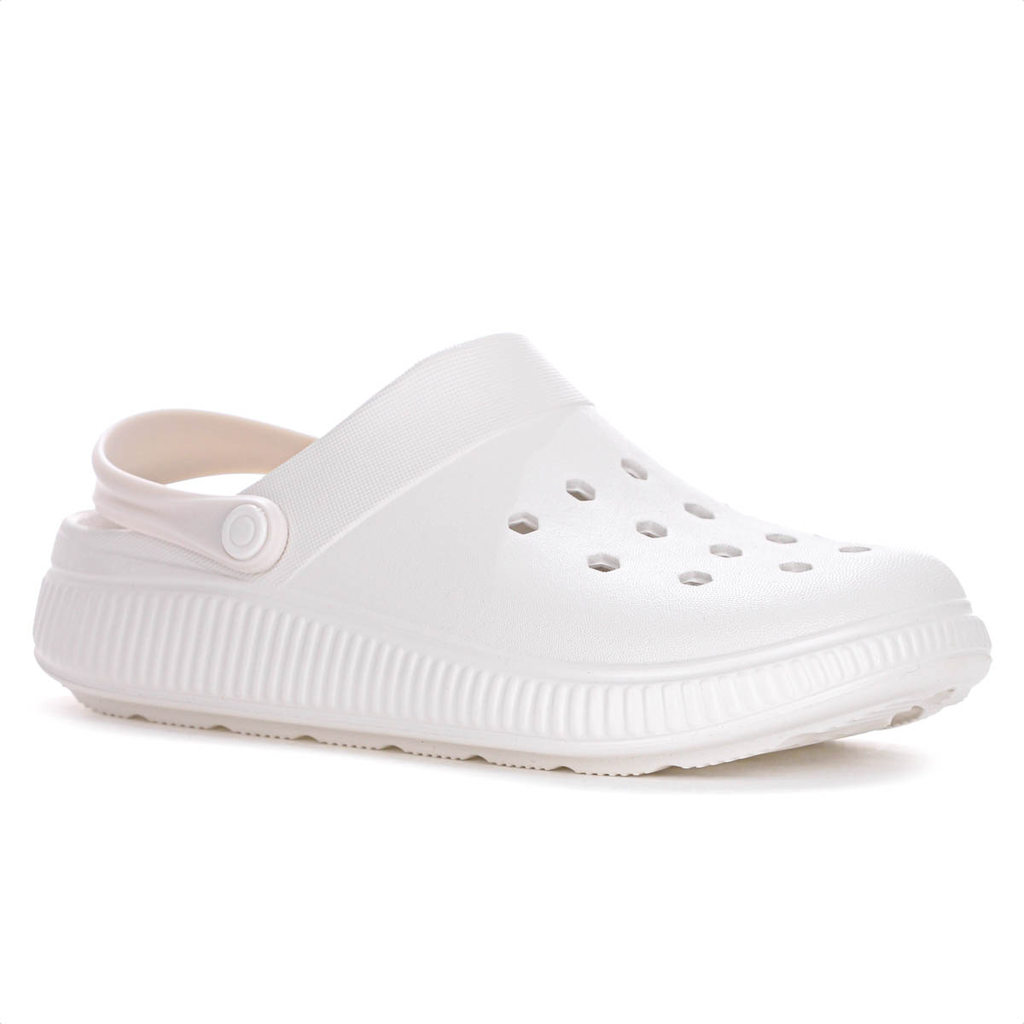 Sandália Babuche Moleca Injetada Eva Off White - Feminino