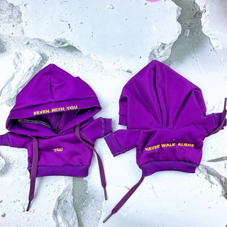 Kpop Bangtan Boys with You Mini Hoodie Capas De Bastão Leve
