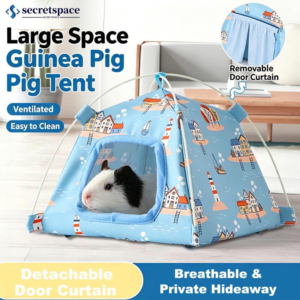 SECRETSPACE Verão Respirável Sem Fundo Tenda Para Animais De Estimação Cabana Pequeno Animal Esconderijo Abrigo Hamster