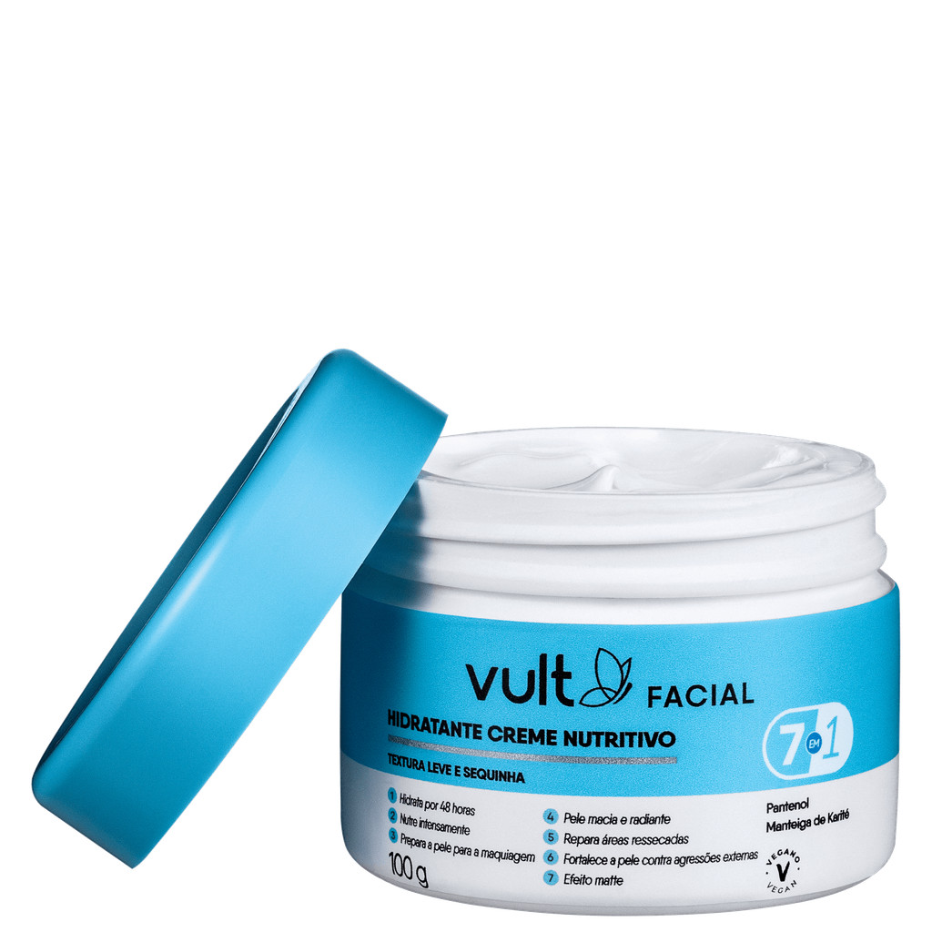 Vult Care Nutritivo - Creme Hidratante Facial 100g