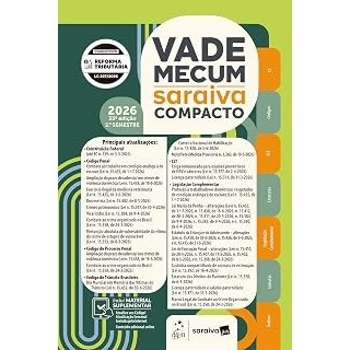Vade Mecum Saraiva Compacto - 33 Edicao 2026
