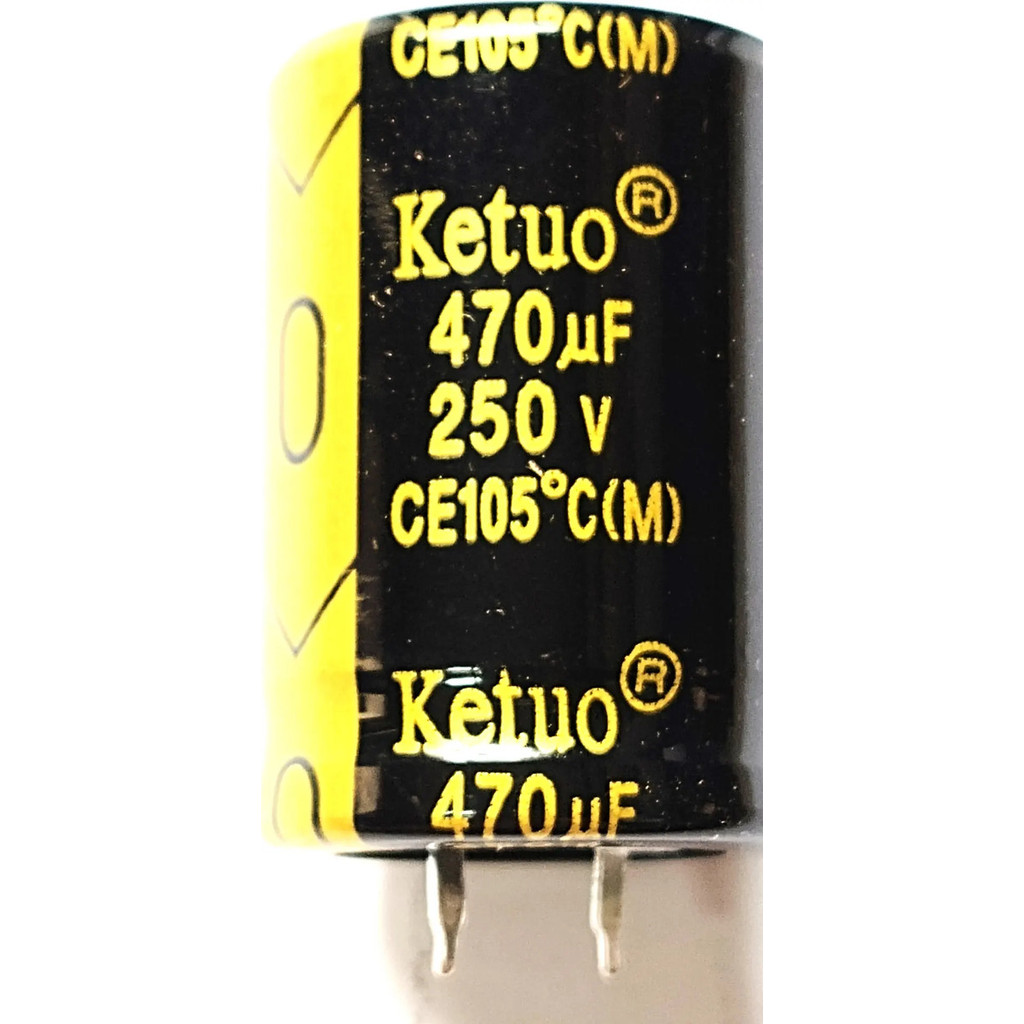 Capacitor Eletrolítico 470uf X 250v 105° Nippon Frete Grátis