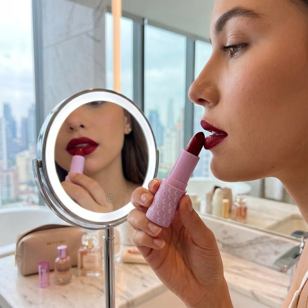 BATOM CREMOSO RUBY ROSE MOOD ULTRA SLICK GIRLY HB70016 · foto 2