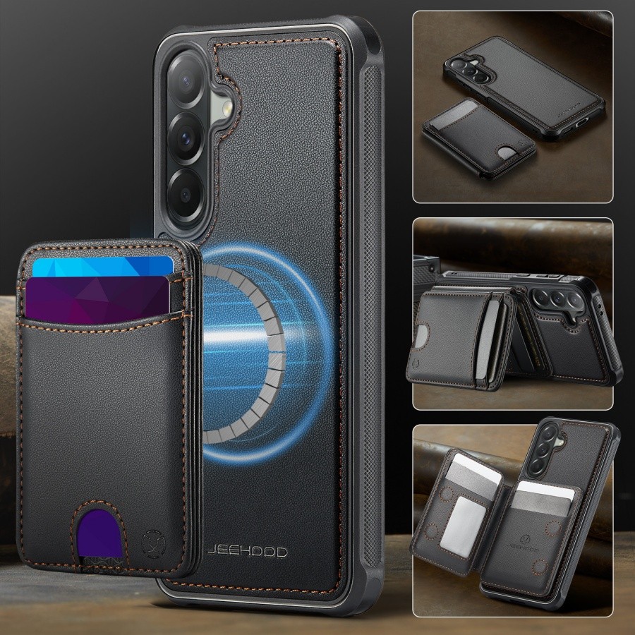 Capa Capinha Magnética Carteira Para Samsung Galaxy A17 A37 A57 A16 A26 A36 A56 